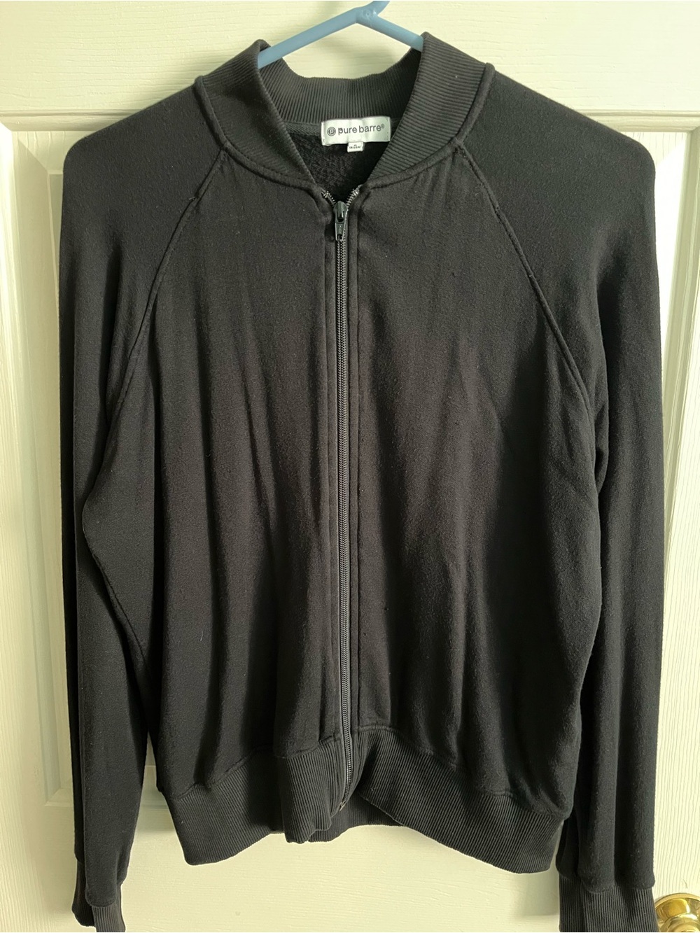Pure Barre Women’s Black Full-Zip Jacket Size Small